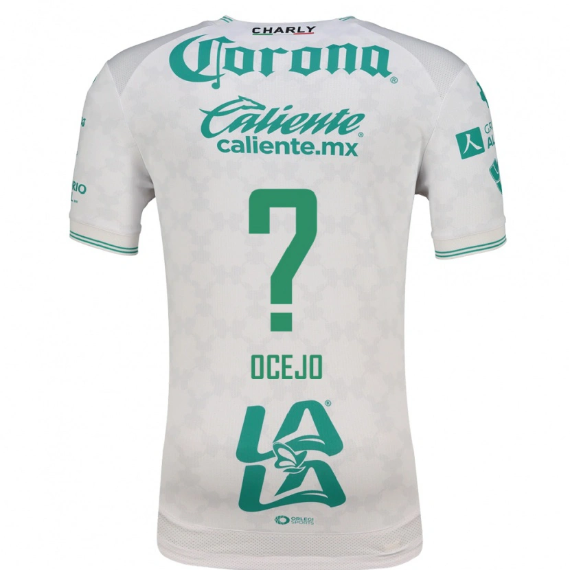 Danxen Hombre Camiseta Jesus Ocejo #0 Verde Claro Blanco 2ª Equipación 2026/27 La Camisa México