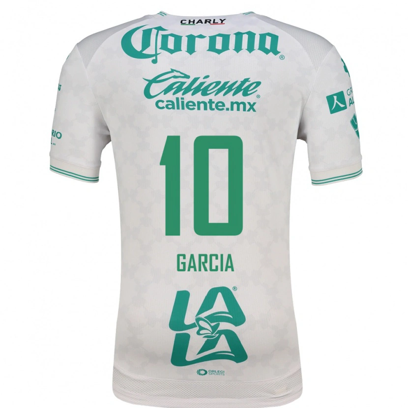 Danxen Hombre Camiseta Daniela Garcia #10 Verde Claro Blanco 2ª Equipación 2026/27 La Camisa México