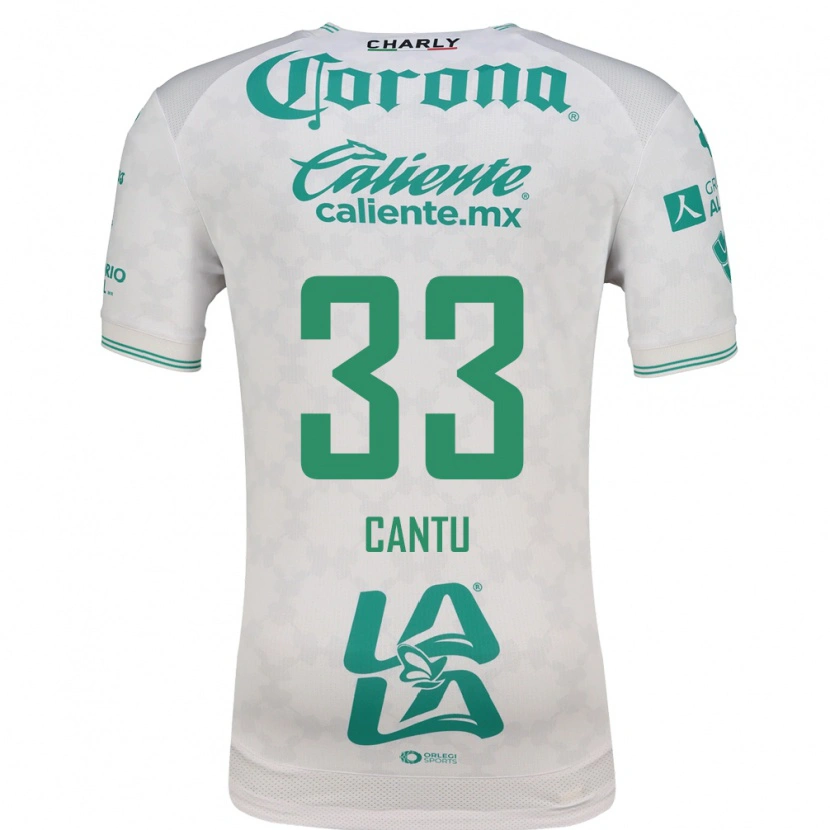 Danxen Hombre Camiseta Aida Cantú #33 Verde Claro Blanco 2ª Equipación 2026/27 La Camisa México