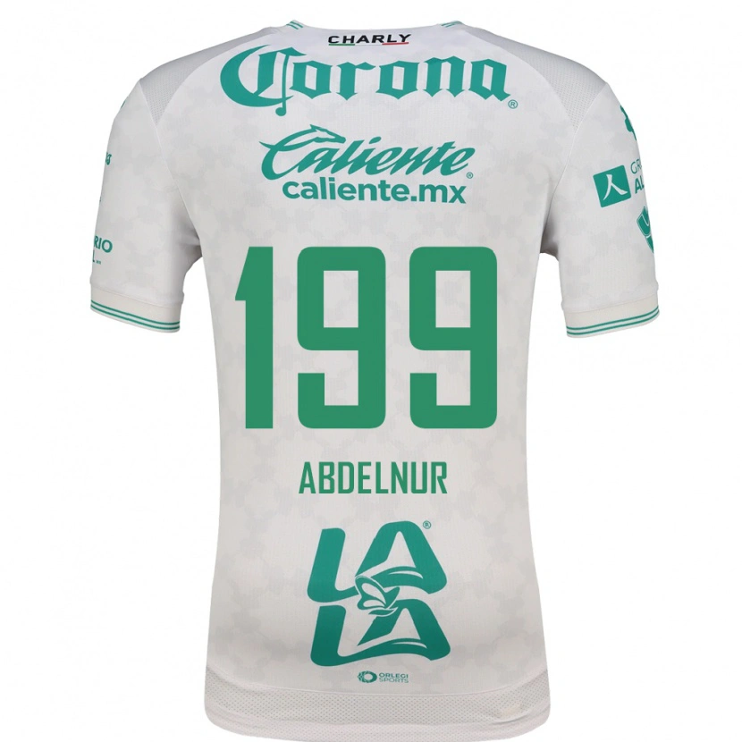 Danxen Hombre Camiseta Tomás Abdelnur #199 Verde Claro Blanco 2ª Equipación 2026/27 La Camisa México