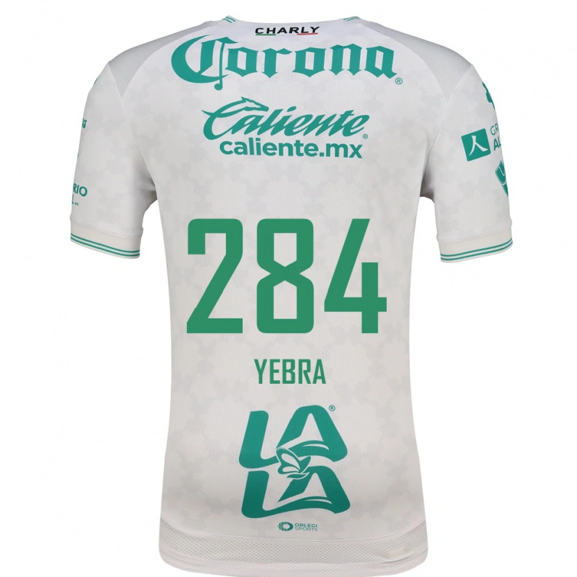 Danxen Hombre Camiseta Patricio Yebra #284 Verde Claro Blanco 2ª Equipación 2026/27 La Camisa México