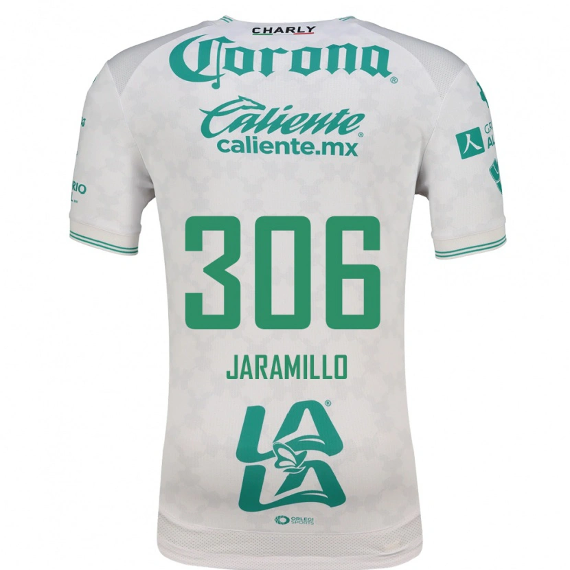 Danxen Hombre Camiseta Mario Jaramillo #306 Verde Claro Blanco 2ª Equipación 2026/27 La Camisa México
