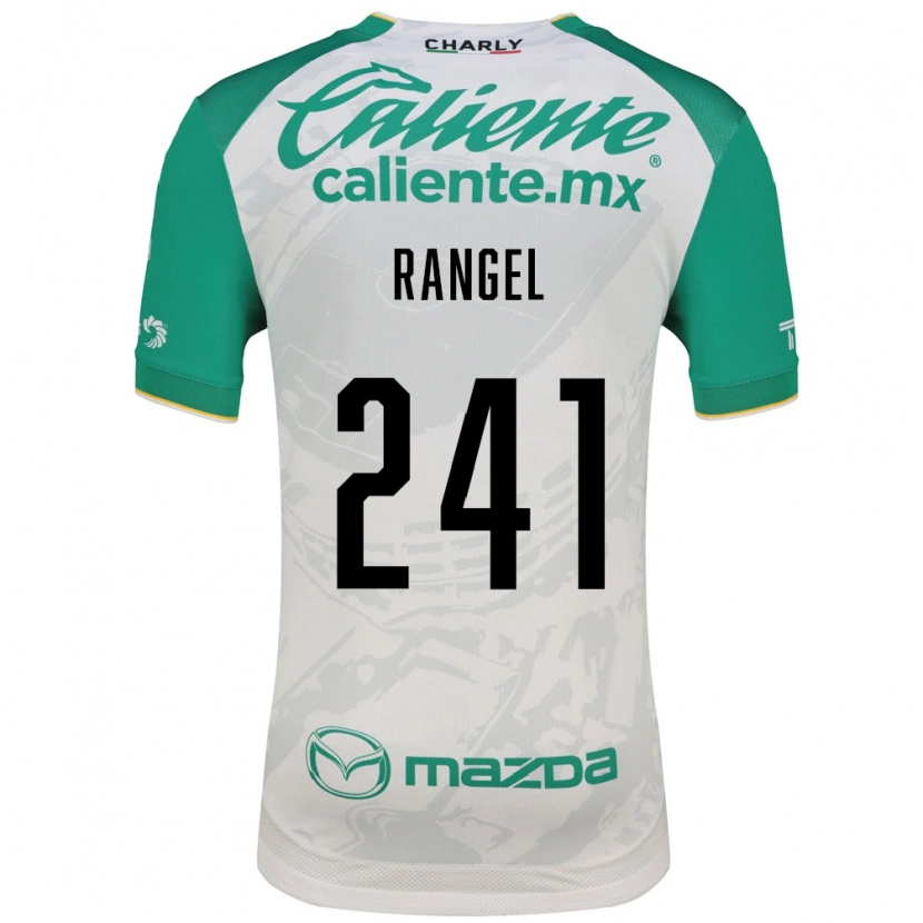 Danxen Hombre Camiseta Luis Rangel #241 Verde Claro Blanco 2ª Equipación 2026/27 La Camisa México