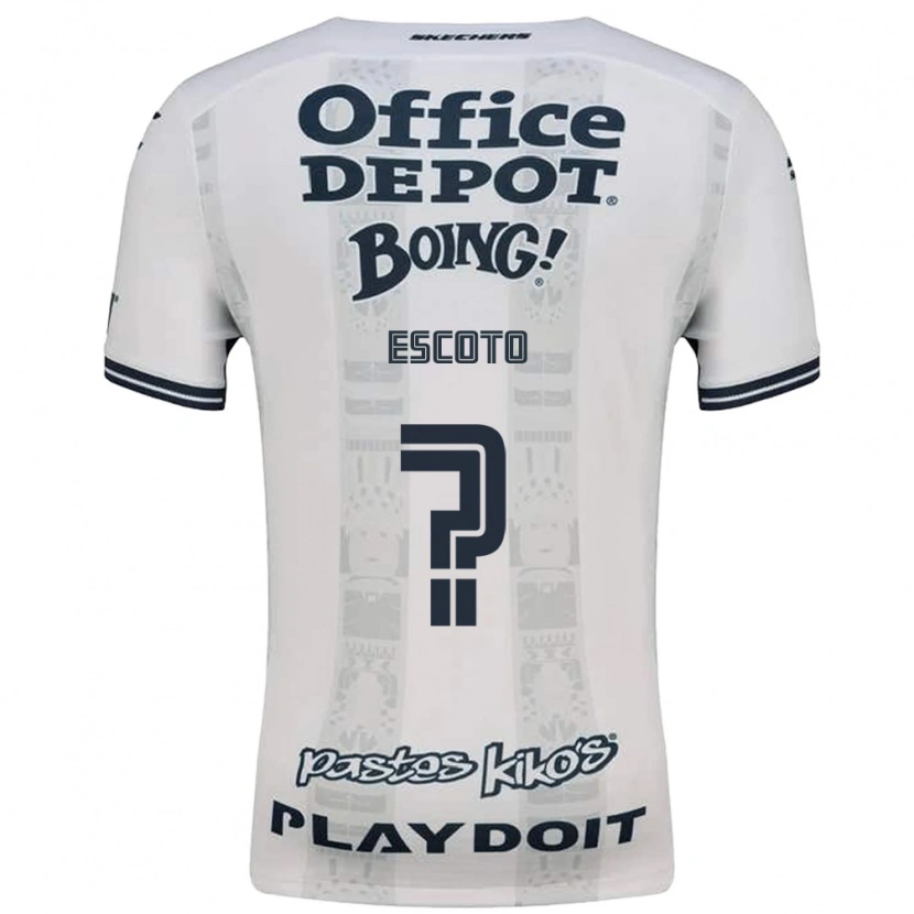 Danxen Hombre Camiseta Alan Escoto #0 Rojo Blanco Negro 2ª Equipación 2026/27 La Camisa México