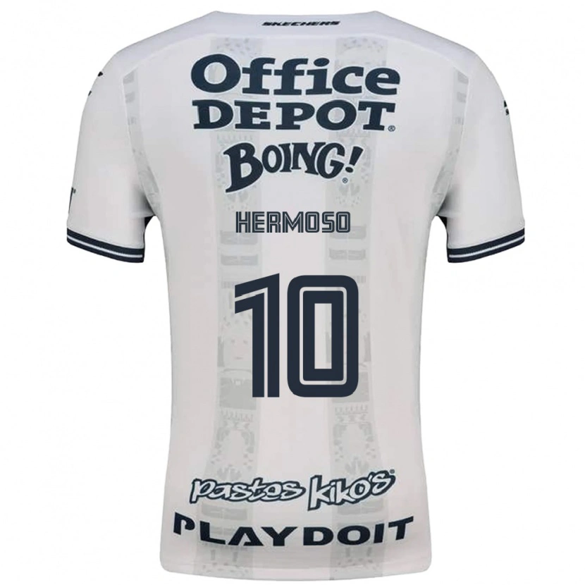 Danxen Hombre Camiseta Jennifer Hermoso #10 Rojo Blanco Negro 2ª Equipación 2026/27 La Camisa México