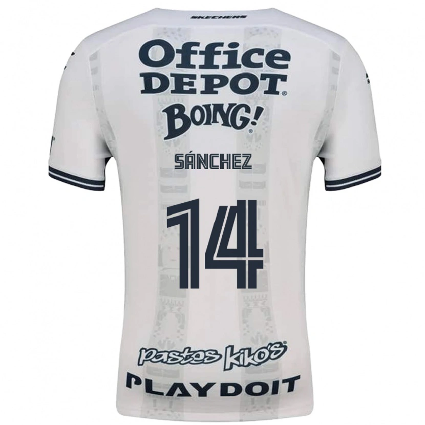 Danxen Hombre Camiseta Carlos Sánchez #14 Rojo Blanco Negro 2ª Equipación 2026/27 La Camisa México