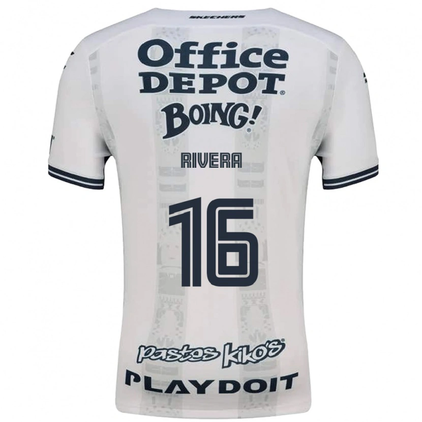 Danxen Hombre Camiseta Christian Rivera #16 Rojo Blanco Negro 2ª Equipación 2026/27 La Camisa México