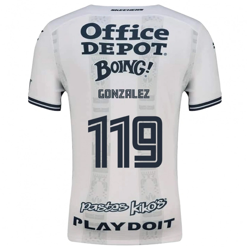 Danxen Hombre Camiseta Juan González #119 Rojo Blanco Negro 2ª Equipación 2026/27 La Camisa México