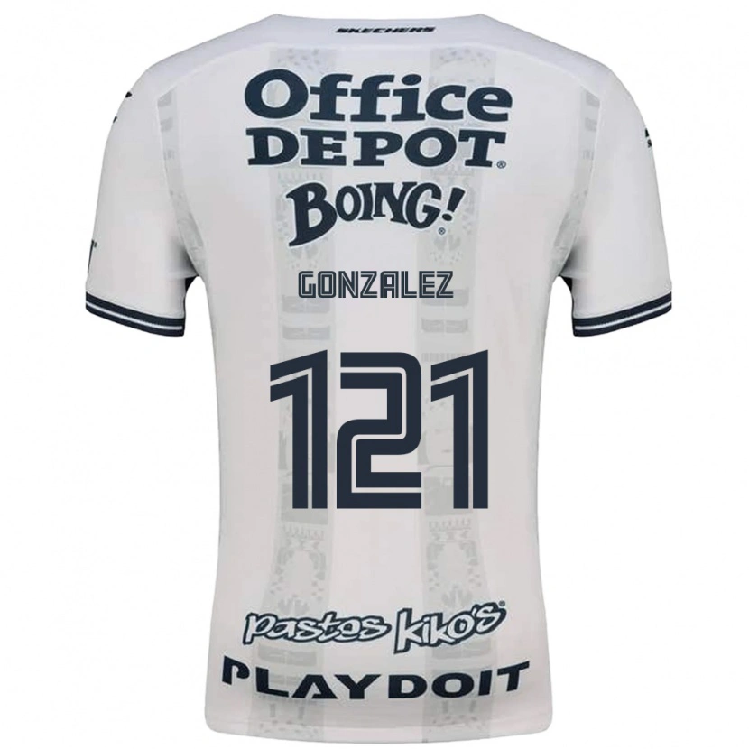 Danxen Hombre Camiseta Cristian González #121 Rojo Blanco Negro 2ª Equipación 2026/27 La Camisa México