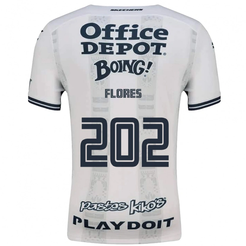 Danxen Hombre Camiseta Luis Flores #202 Rojo Blanco Negro 2ª Equipación 2026/27 La Camisa México