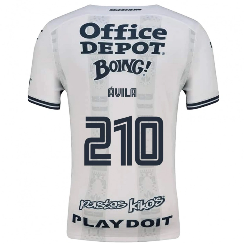 Danxen Hombre Camiseta Pedro Ávila #210 Rojo Blanco Negro 2ª Equipación 2026/27 La Camisa México