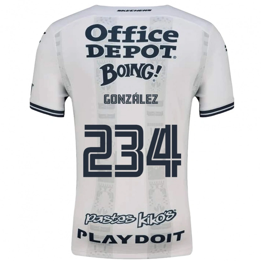 Danxen Hombre Camiseta Oswaldo González #234 Rojo Blanco Negro 2ª Equipación 2026/27 La Camisa México