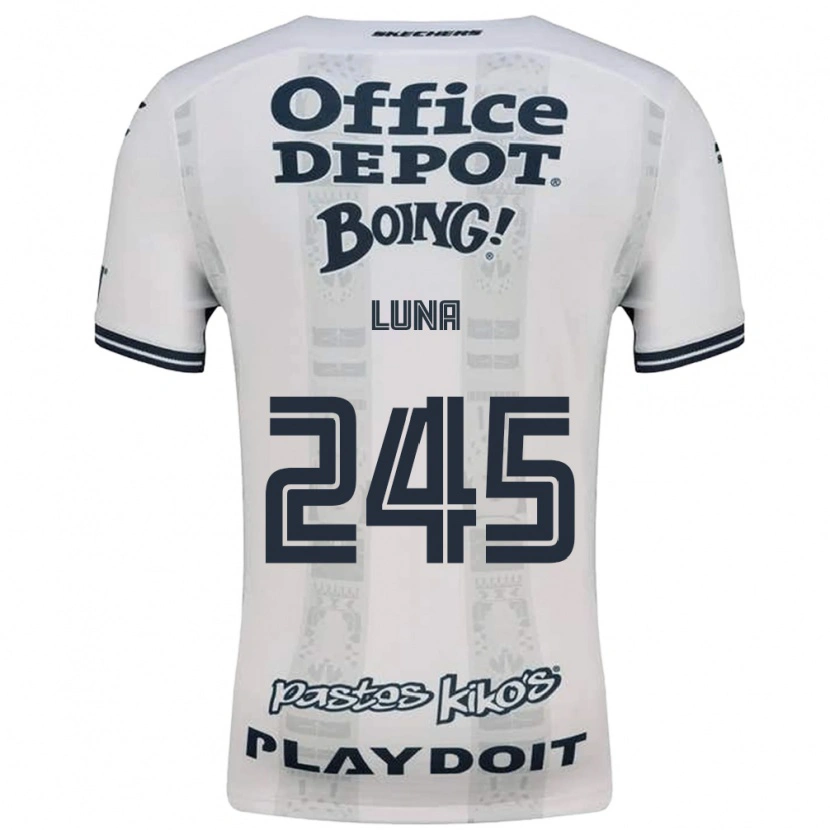 Danxen Hombre Camiseta Irving Luna #245 Rojo Blanco Negro 2ª Equipación 2026/27 La Camisa México