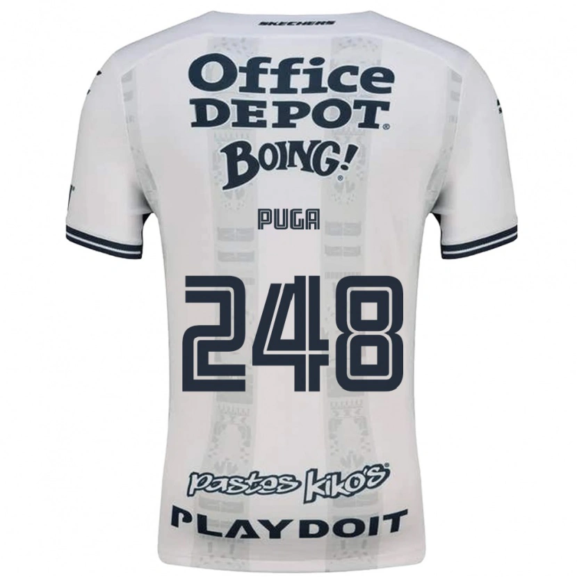 Danxen Hombre Camiseta Luis Puga #248 Rojo Blanco Negro 2ª Equipación 2026/27 La Camisa México