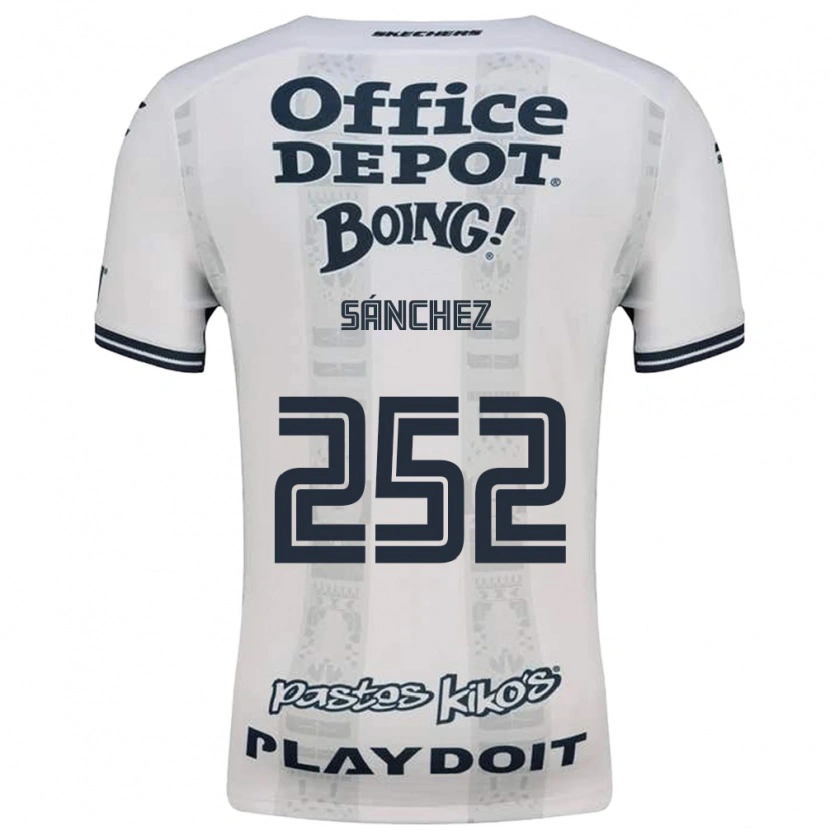 Danxen Hombre Camiseta Eliud Sánchez #252 Rojo Blanco Negro 2ª Equipación 2026/27 La Camisa México