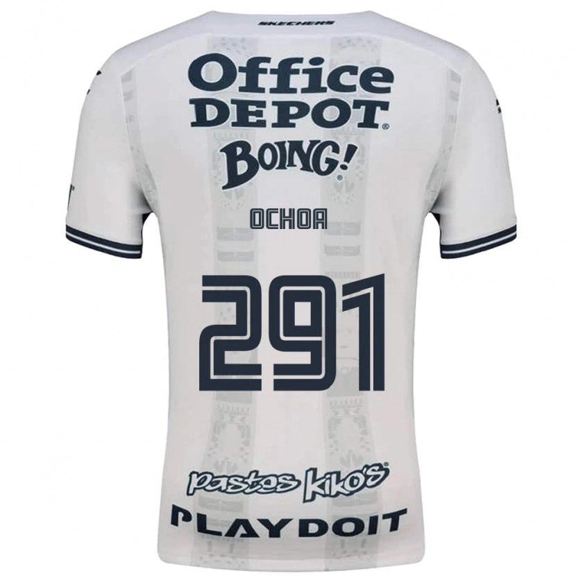 Danxen Hombre Camiseta Matteo Ochoa #291 Rojo Blanco Negro 2ª Equipación 2026/27 La Camisa México
