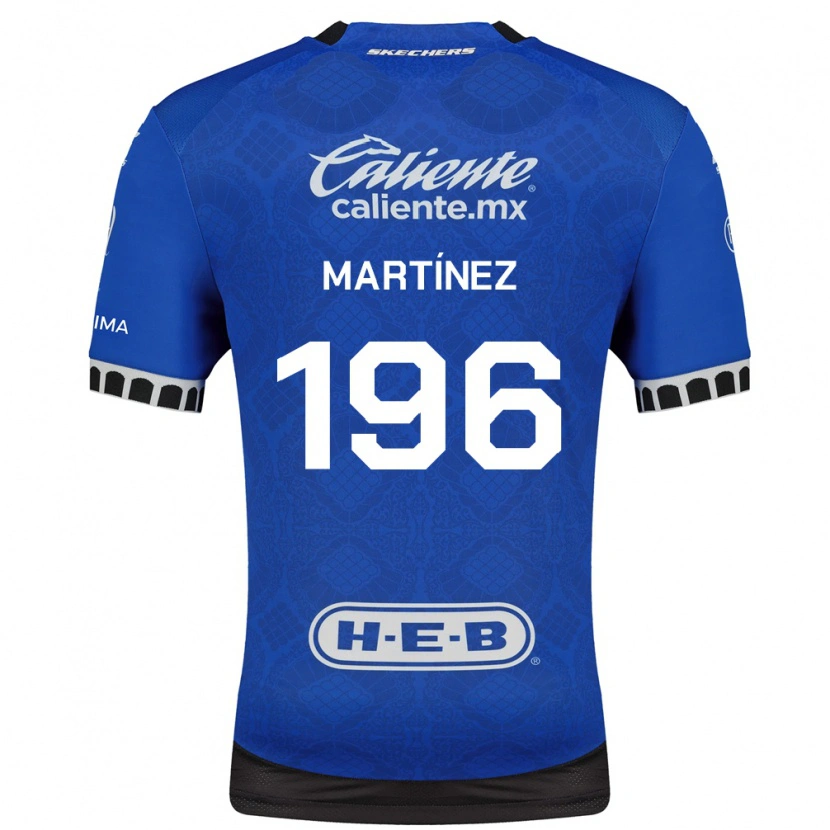 Danxen Hombre Camiseta Diego Martínez #196 Azul Real Blanco Negro 2ª Equipación 2026/27 La Camisa México
