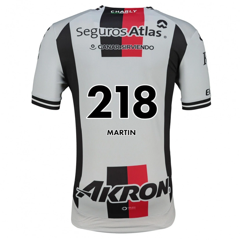 Danxen Hombre Camiseta Jorge San Martín #218 Blanco Rojo Negro 2ª Equipación 2026/27 La Camisa México