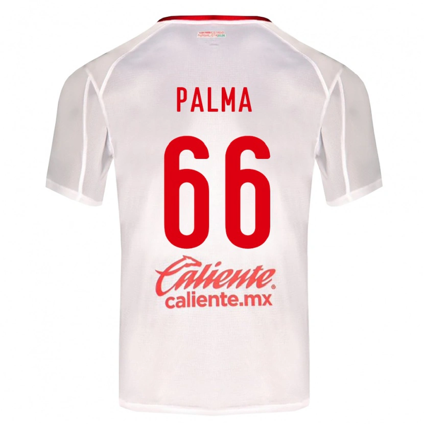 Danxen Hombre Camiseta Arturo Palma #66 Blanco Verde Rojo 2ª Equipación 2026/27 La Camisa México