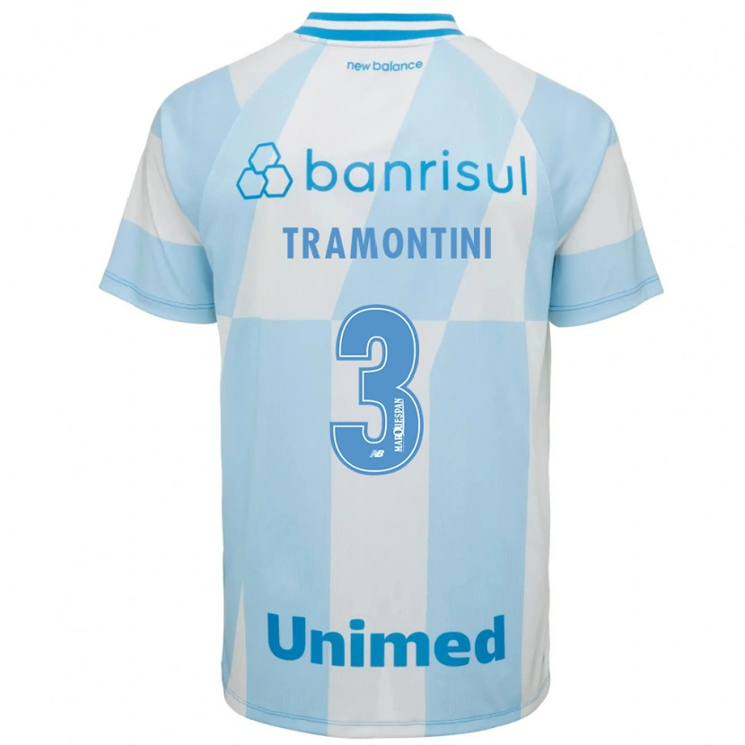 Danxen Hombre Camiseta Murilo Tramontini #3 Azul Claro Blanco 2ª Equipación 2026/27 La Camisa México