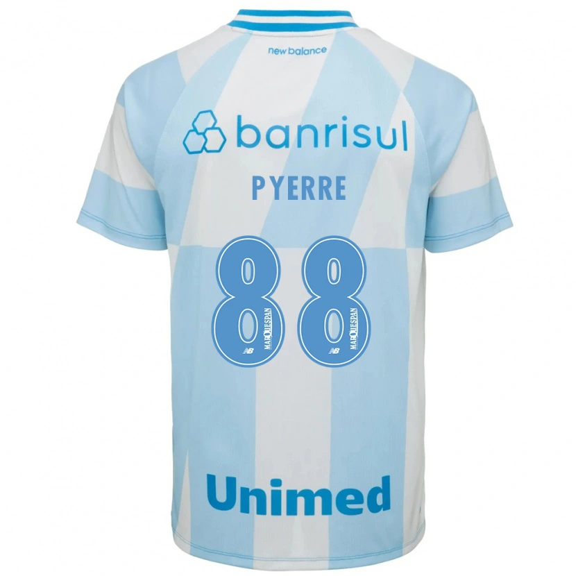 Danxen Hombre Camiseta Jean Pyerre #88 Azul Claro Blanco 2ª Equipación 2026/27 La Camisa México