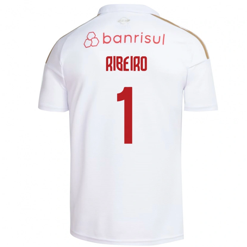Danxen Hombre Camiseta Mari Ribeiro #1 Blanco Rojo 2ª Equipación 2026/27 La Camisa México