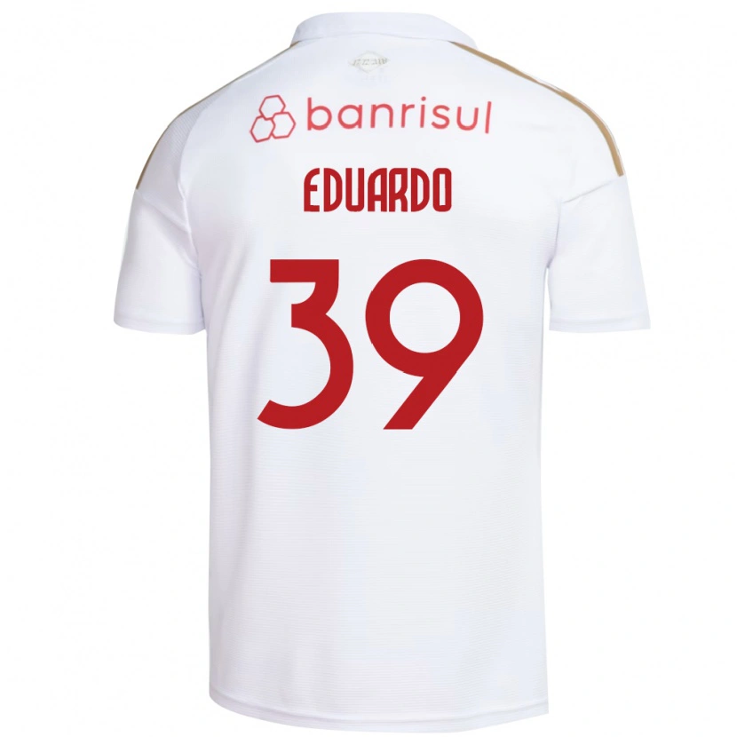 Danxen Hombre Camiseta Carlos Eduardo #39 Blanco Rojo 2ª Equipación 2026/27 La Camisa México
