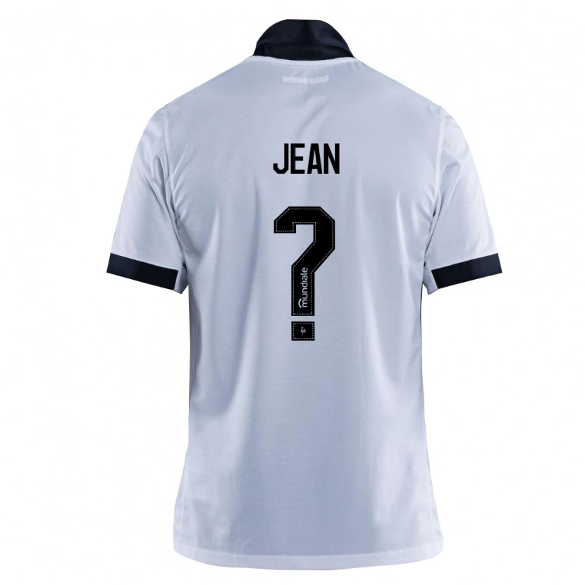 Danxen Hombre Camiseta Jean #0 Blanco Negro 2ª Equipación 2026/27 La Camisa México