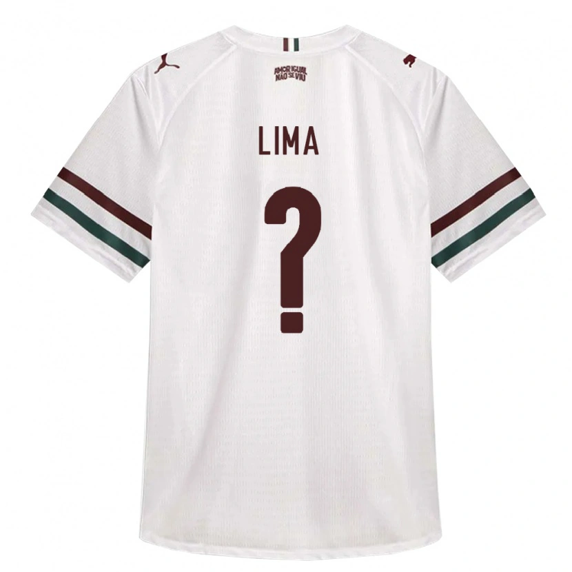 Danxen Hombre Camiseta Daniel Lima #0 Blanco Verde Borgoña 2ª Equipación 2026/27 La Camisa México