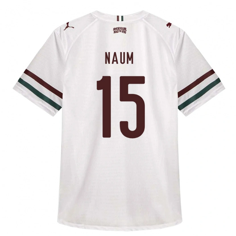 Danxen Hombre Camiseta Jonas Naum #15 Blanco Verde Borgoña 2ª Equipación 2026/27 La Camisa México
