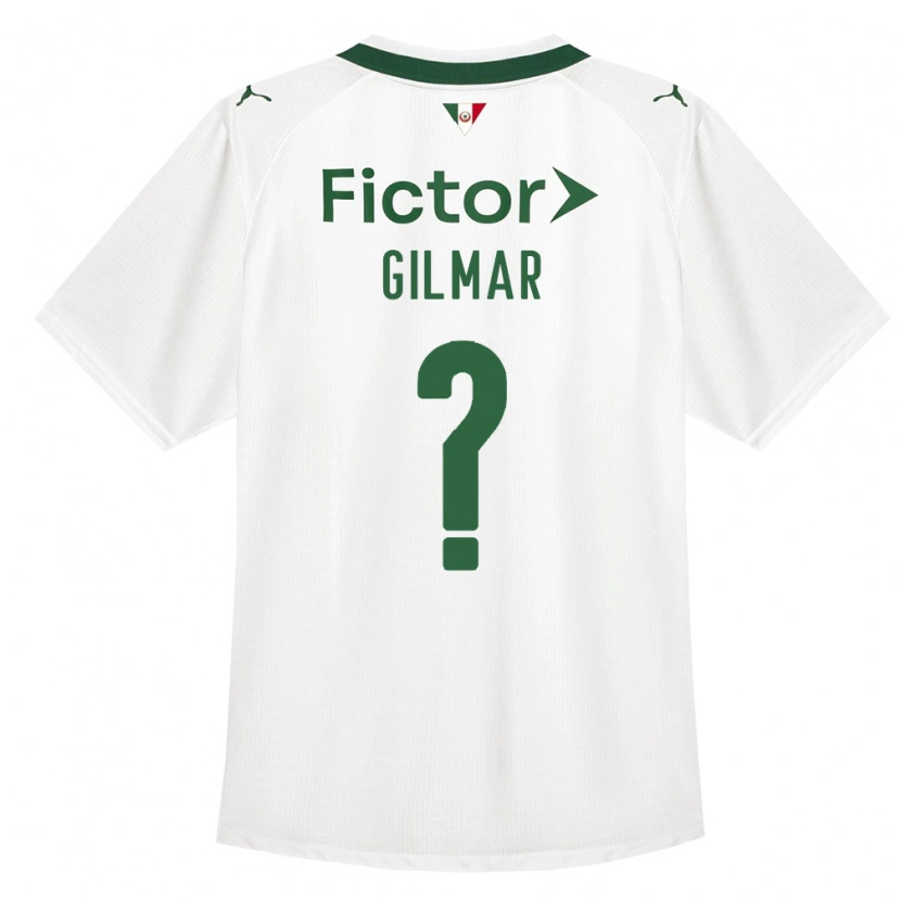 Danxen Hombre Camiseta Gilmar #0 Verde Blanco 2ª Equipación 2026/27 La Camisa México