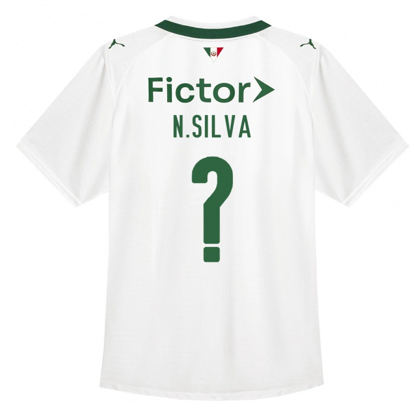 Danxen Hombre Camiseta Ney Silva #0 Verde Blanco 2ª Equipación 2026/27 La Camisa México