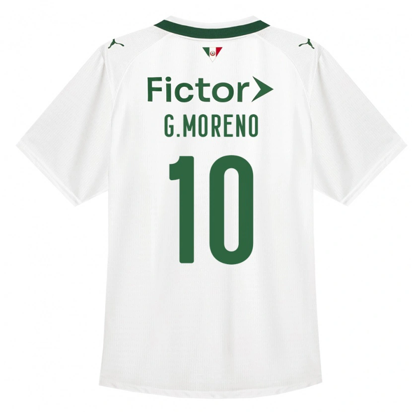 Danxen Hombre Camiseta Gerardo Moreno #10 Verde Blanco 2ª Equipación 2026/27 La Camisa México