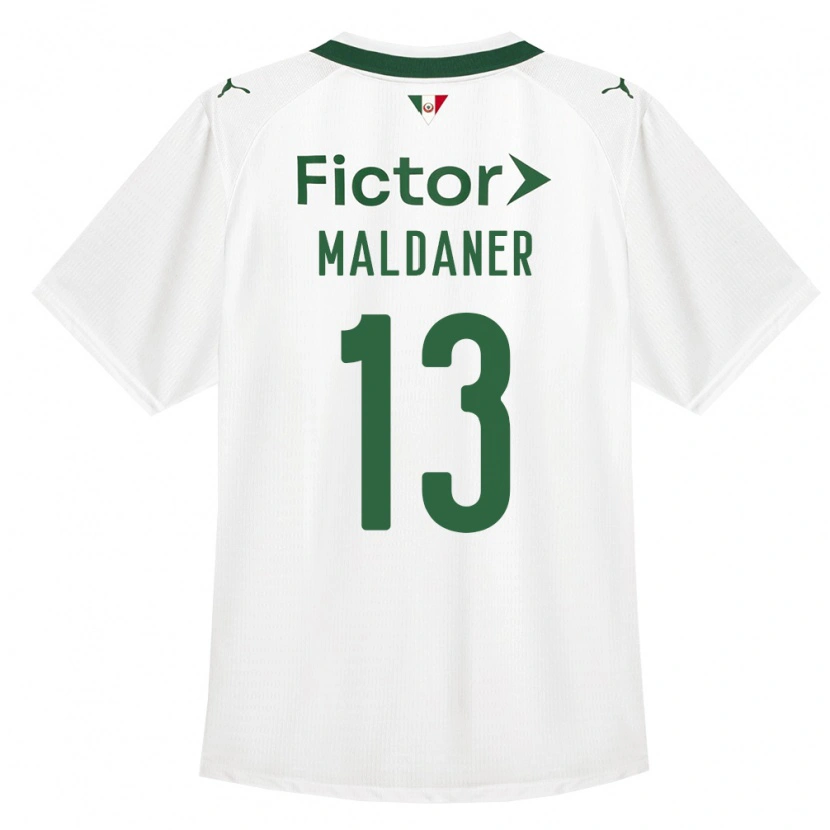 Danxen Hombre Camiseta Pati Maldaner #13 Verde Blanco 2ª Equipación 2026/27 La Camisa México