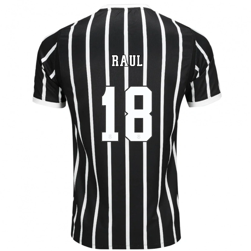 Danxen Hombre Camiseta Pedro Raul #18 Negro Blanco Rojo 2ª Equipación 2026/27 La Camisa México