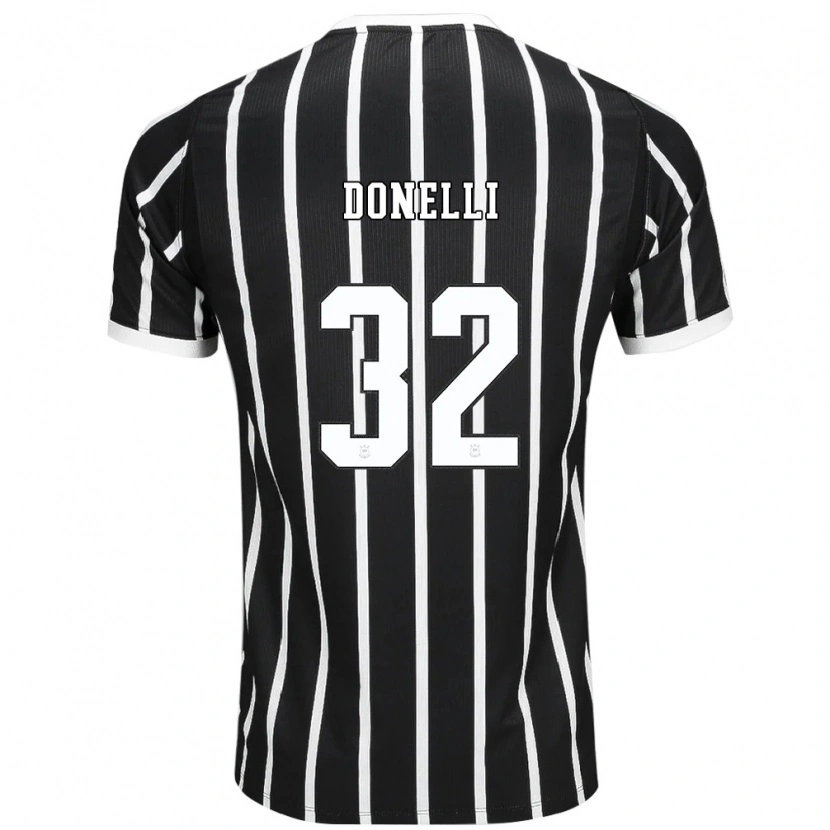 Danxen Hombre Camiseta Matheus Donelli #32 Negro Blanco Rojo 2ª Equipación 2026/27 La Camisa México