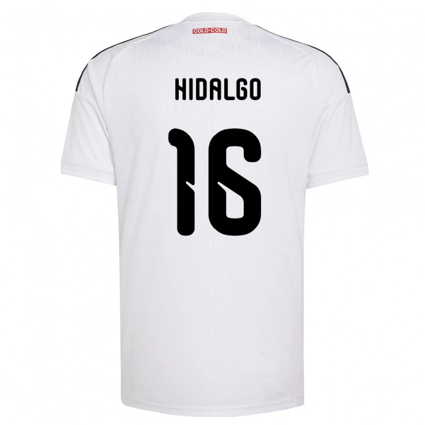 Danxen Mujer Camiseta Fernanda Hidalgo #16 Blanco Negro 1ª Equipación 2026/27 La Camisa México