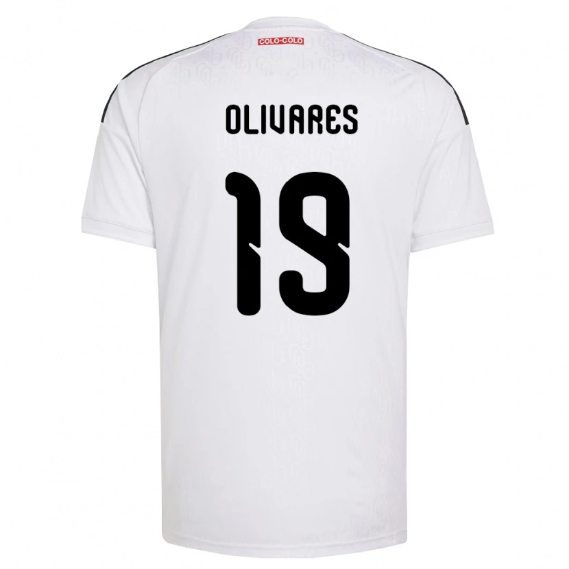 Danxen Mujer Camiseta Michelle Olivares #19 Blanco Negro 1ª Equipación 2026/27 La Camisa México