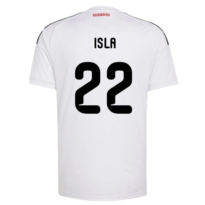 Danxen Mujer Camiseta Mauricio Isla #22 Blanco Negro 1ª Equipación 2026/27 La Camisa México