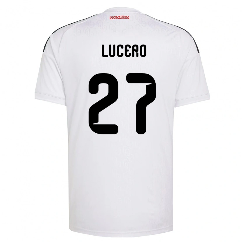Danxen Mujer Camiseta Valentina Lucero #27 Blanco Negro 1ª Equipación 2026/27 La Camisa México