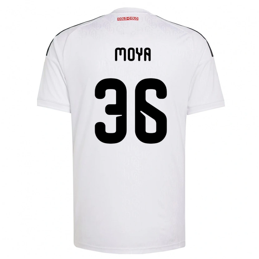 Danxen Mujer Camiseta Matías Moya G. #36 Blanco Negro 1ª Equipación 2026/27 La Camisa México