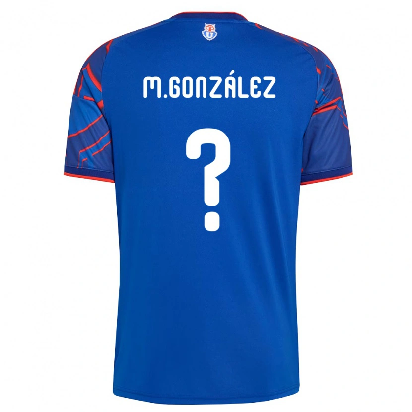 Danxen Mujer Camiseta Matías González #0 Azul Real Rojo 1ª Equipación 2026/27 La Camisa México