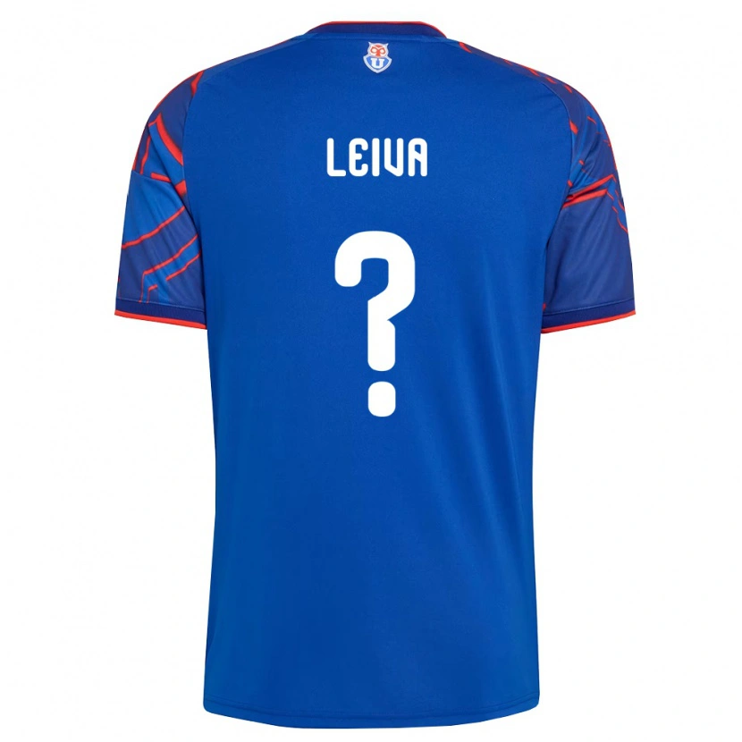 Danxen Mujer Camiseta Sergio Leiva #0 Azul Real Rojo 1ª Equipación 2026/27 La Camisa México