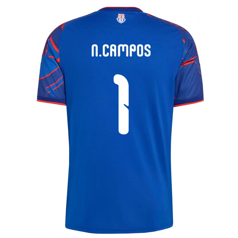 Danxen Mujer Camiseta Natalia Campos #1 Azul Real Rojo 1ª Equipación 2026/27 La Camisa México