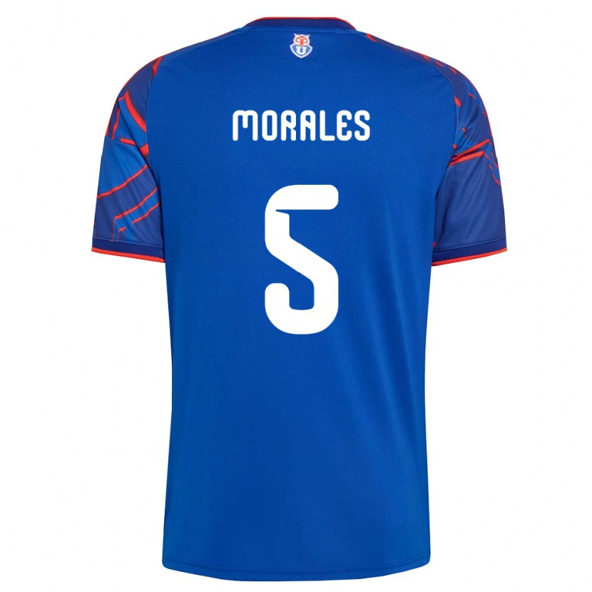 Danxen Mujer Camiseta Mariana Morales #5 Azul Real Rojo 1ª Equipación 2026/27 La Camisa México