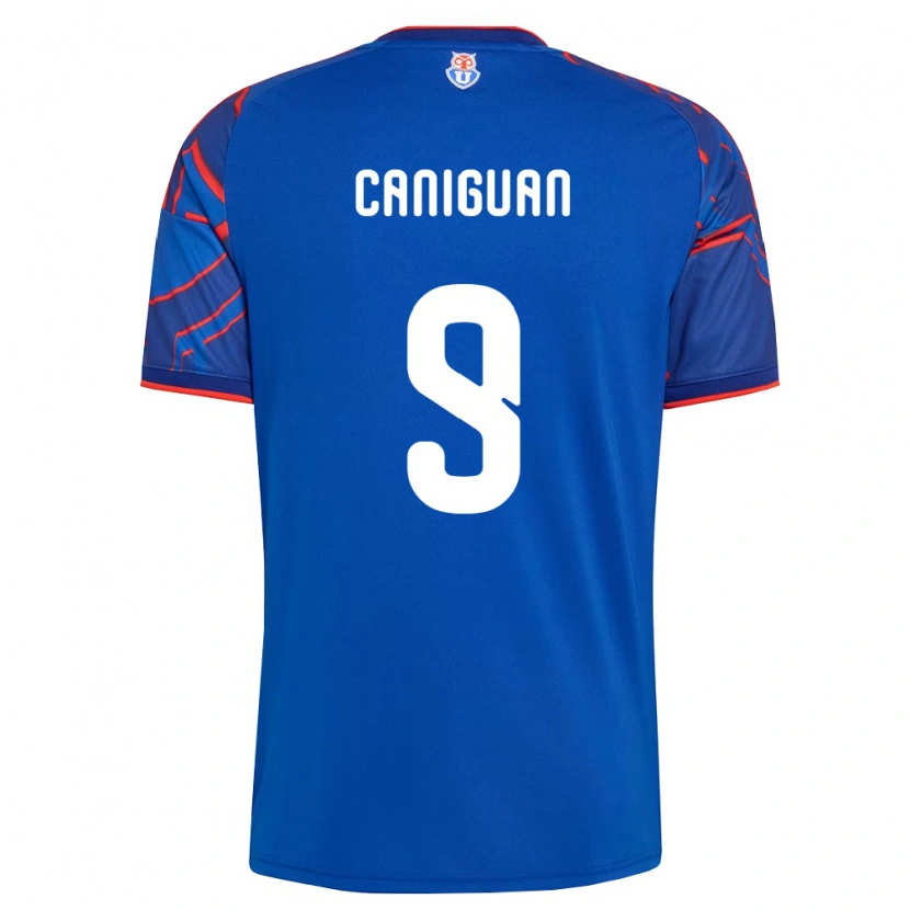 Danxen Mujer Camiseta Franchesca Caniguán #9 Azul Real Rojo 1ª Equipación 2026/27 La Camisa México