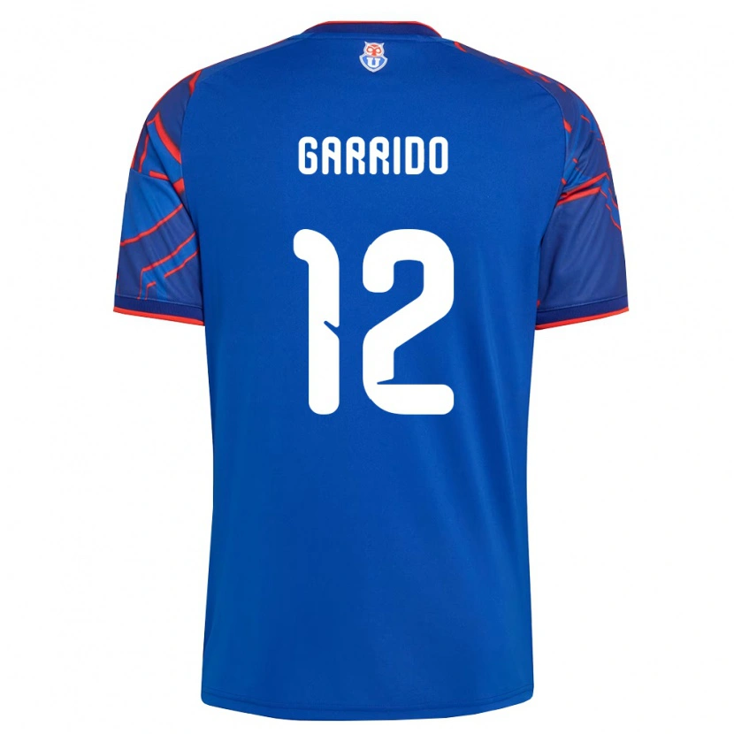 Danxen Mujer Camiseta Pedro Garrido #12 Azul Real Rojo 1ª Equipación 2026/27 La Camisa México