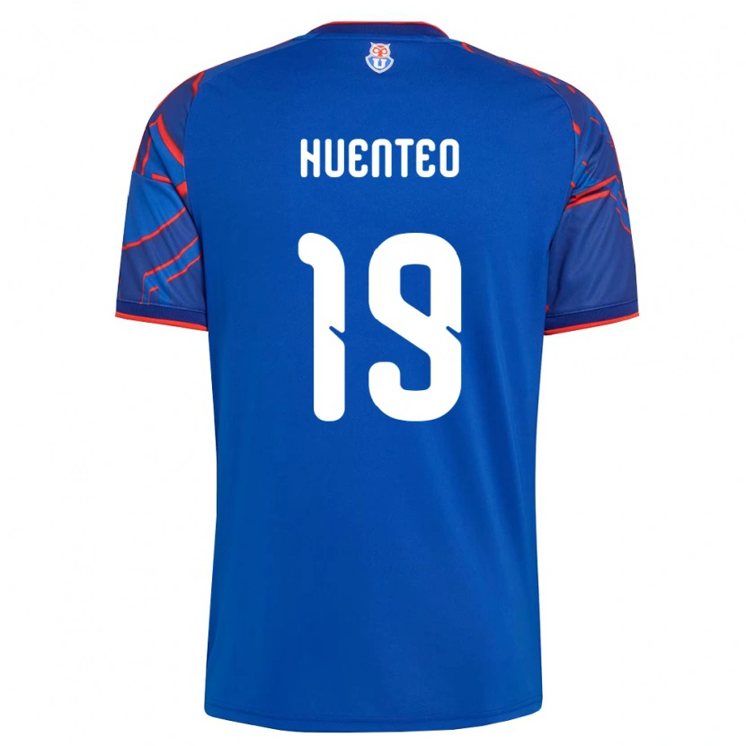 Danxen Mujer Camiseta Yessenia Huenteo #19 Azul Real Rojo 1ª Equipación 2026/27 La Camisa México