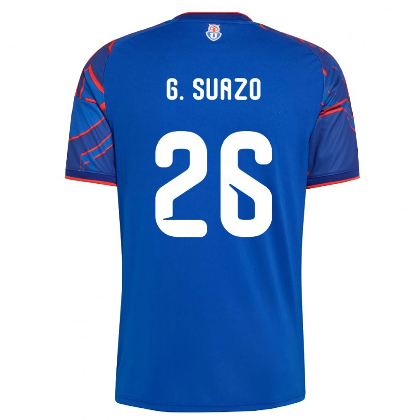 Danxen Mujer Camiseta Grettel Suazo #26 Azul Real Rojo 1ª Equipación 2026/27 La Camisa México