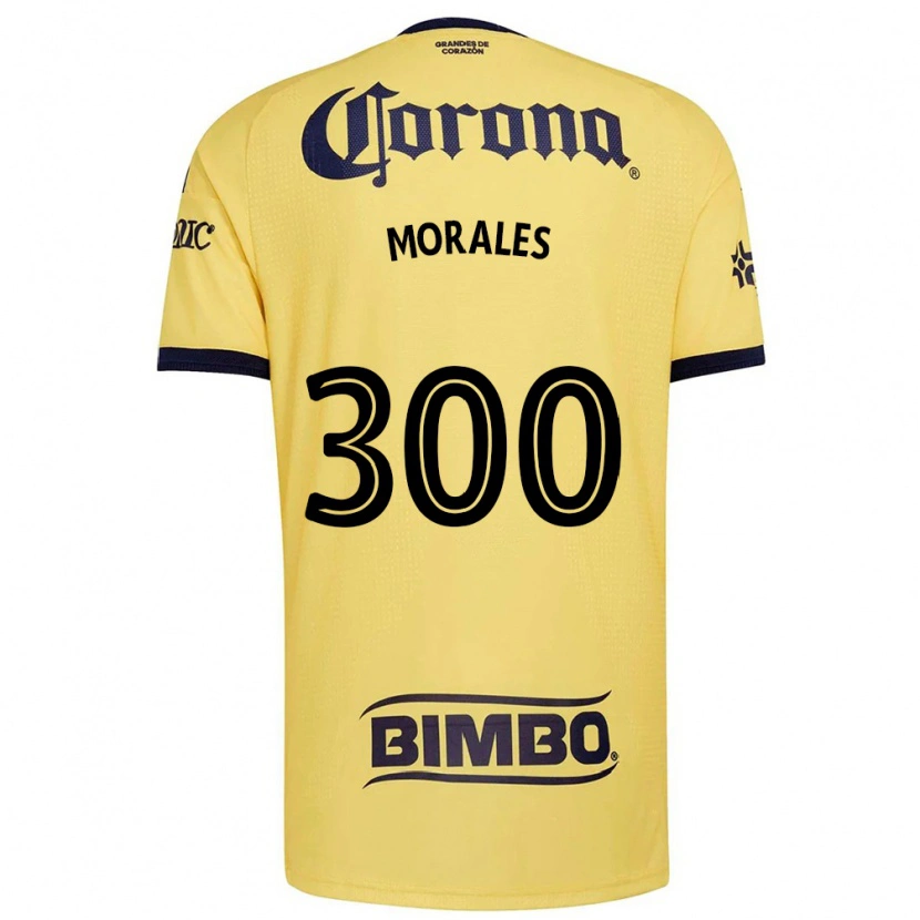 Danxen Mujer Camiseta Jareth Morales #300 Amarillo Rojo Negro 1ª Equipación 2026/27 La Camisa México